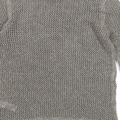 Womens UK Size S Marks and Spencer Grey Pullover Jumper