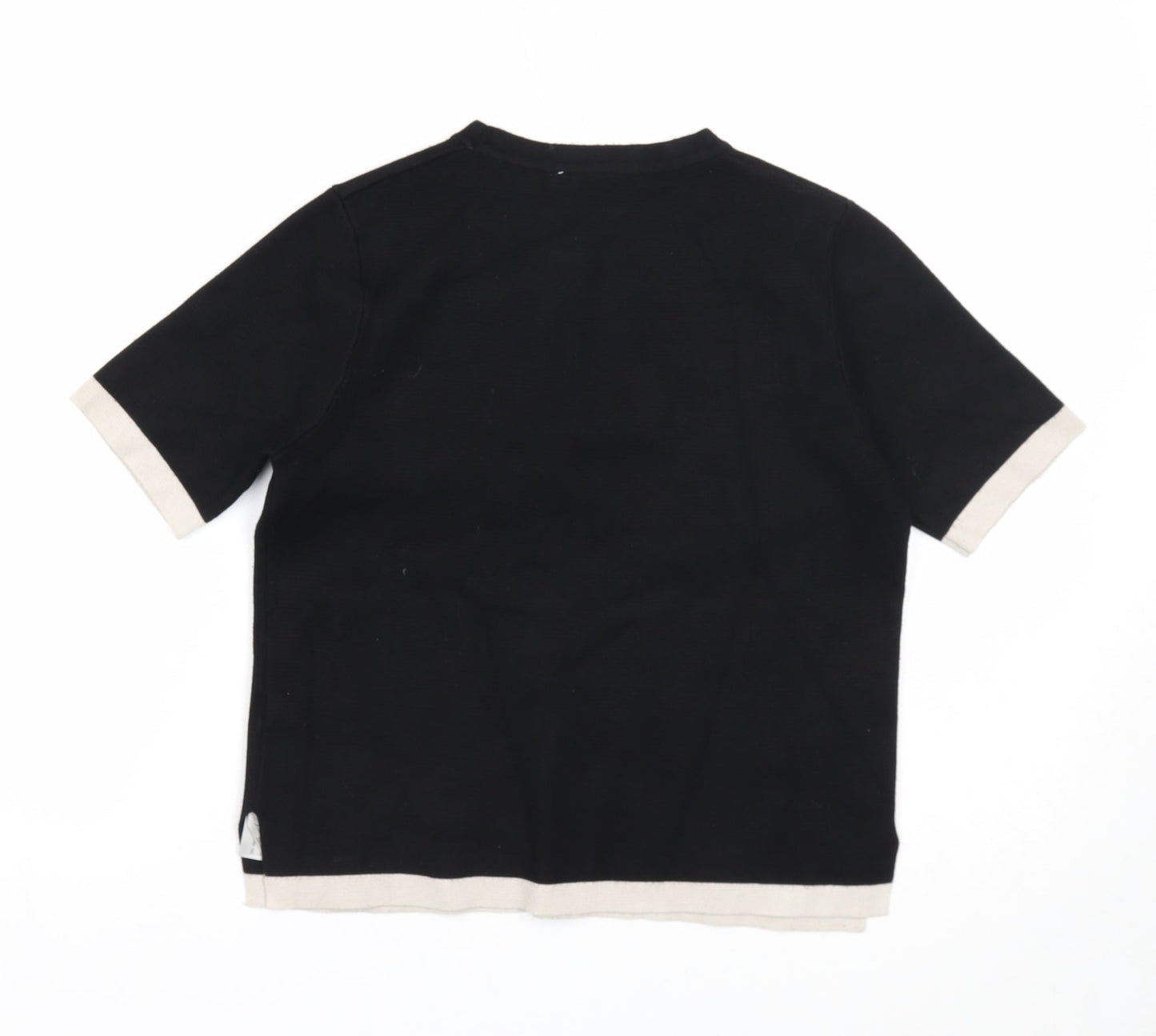 Womens UK Size S Zara Black Pullover Jumper