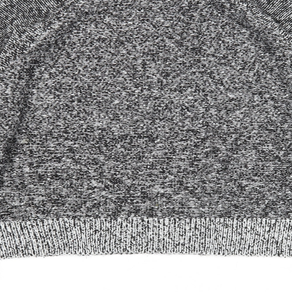 If It Were Me Mens Grey Round Neck Acrylic Pullover Jumper Size L Long Sleeve