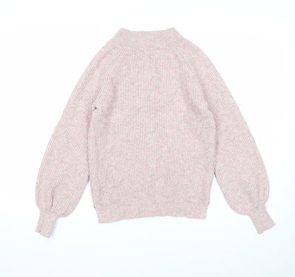 Womens UK Size XS NEXT Pink Pullover Jumper
