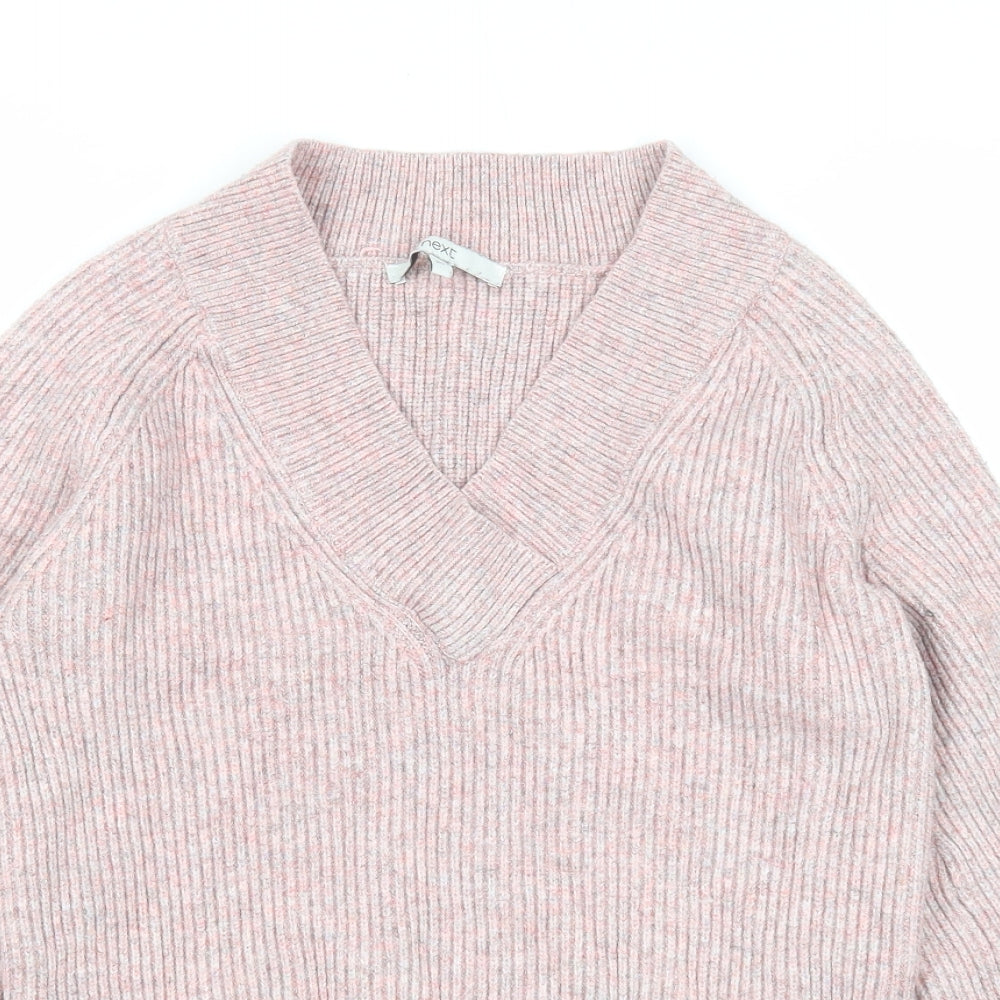Womens UK Size XS NEXT Pink Pullover Jumper