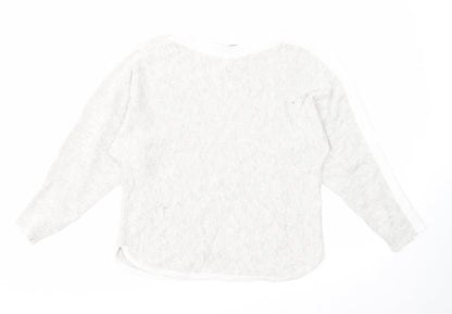 Womens UK Size M Oasis Grey Pullover Jumper
