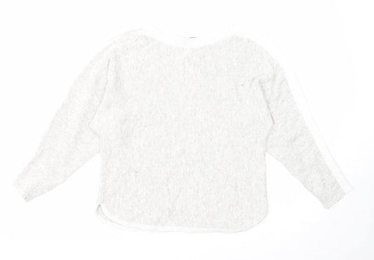 Womens UK Size M Oasis Grey Pullover Jumper