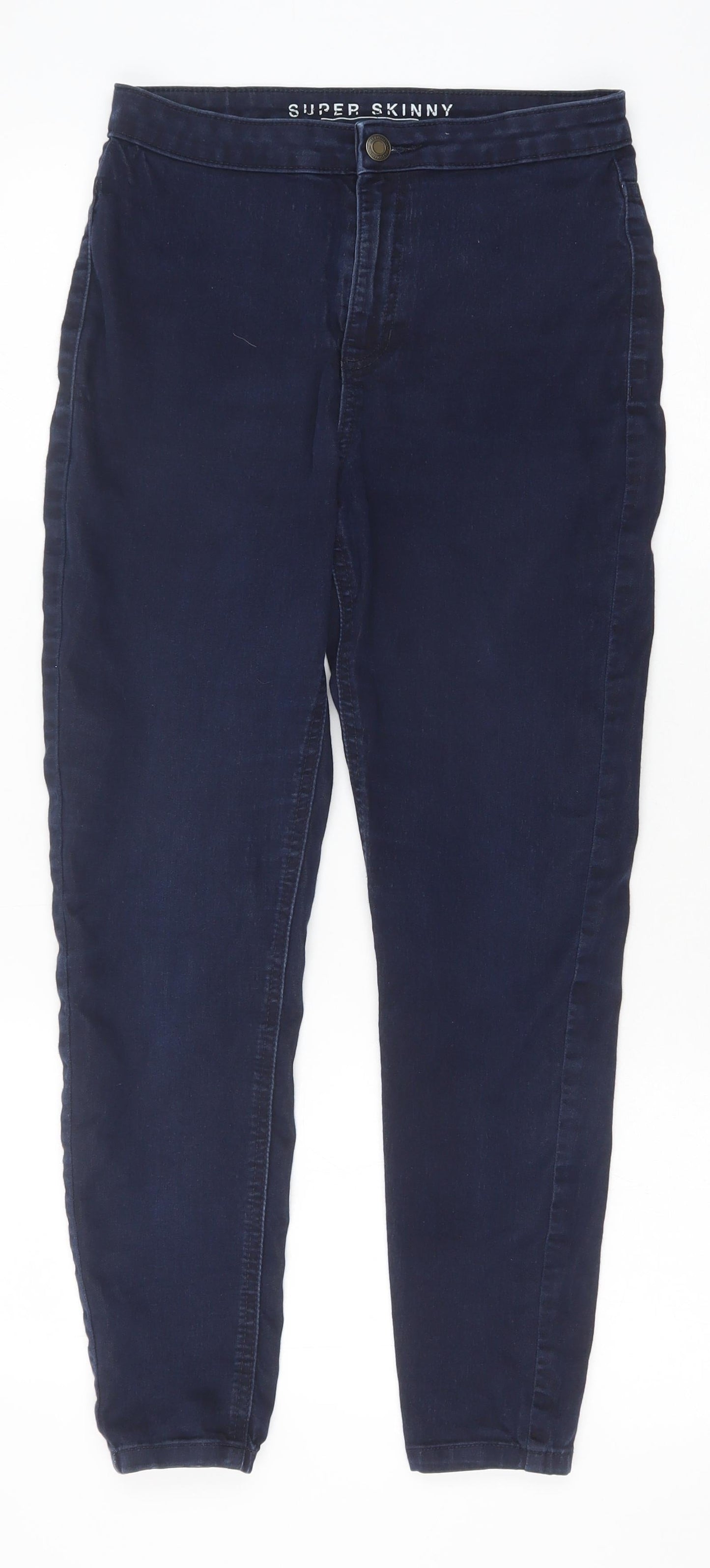 Womens UK Size 12 Marks and Spencer Slim Fit Skinny Blue Jeans