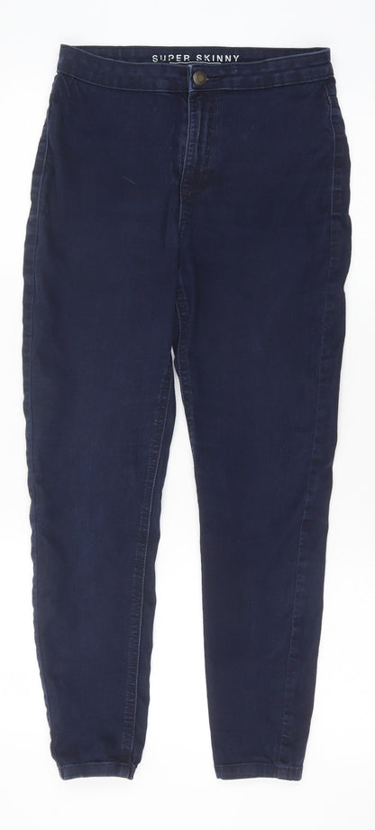 Womens UK Size 12 Marks and Spencer Slim Fit Skinny Blue Jeans