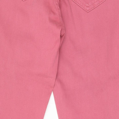 Womens UK Size 31 in Gap Regular Fit Skinny Pink Jeans