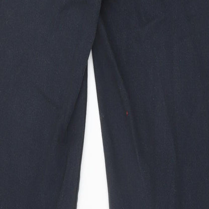 Primark Womens Black Cotton Skinny Jeans Size 32 in Slim Zip