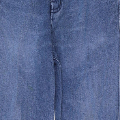 Mens UK Size 30 in Preworn Regular Fit Straight Blue Jeans