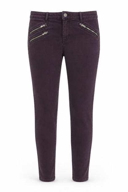 Womens UK Size 8 Gap Regular Fit Skinny Purple Jeans