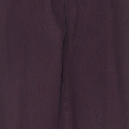 Womens UK Size 8 Gap Regular Fit Skinny Purple Jeans
