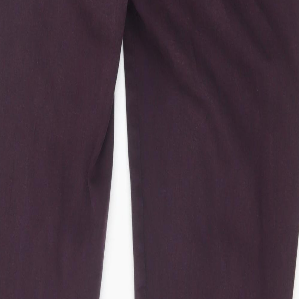 Womens UK Size 8 Gap Regular Fit Skinny Purple Jeans