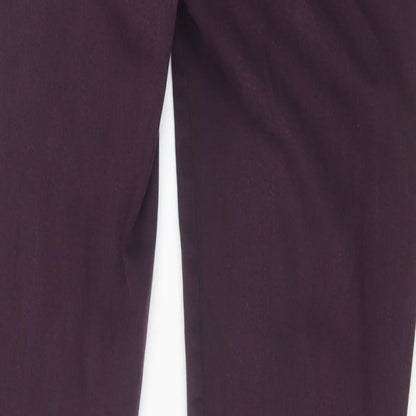 Womens UK Size 8 Gap Regular Fit Skinny Purple Jeans