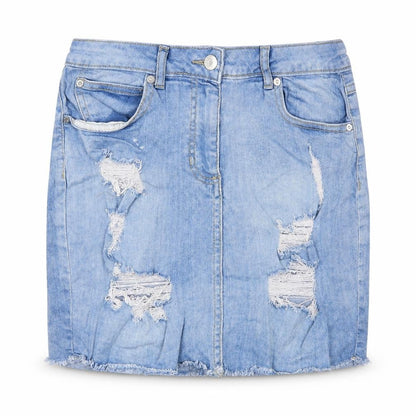 Womens UK Size 10 Parisian Straight & Pencil Denim Skirt