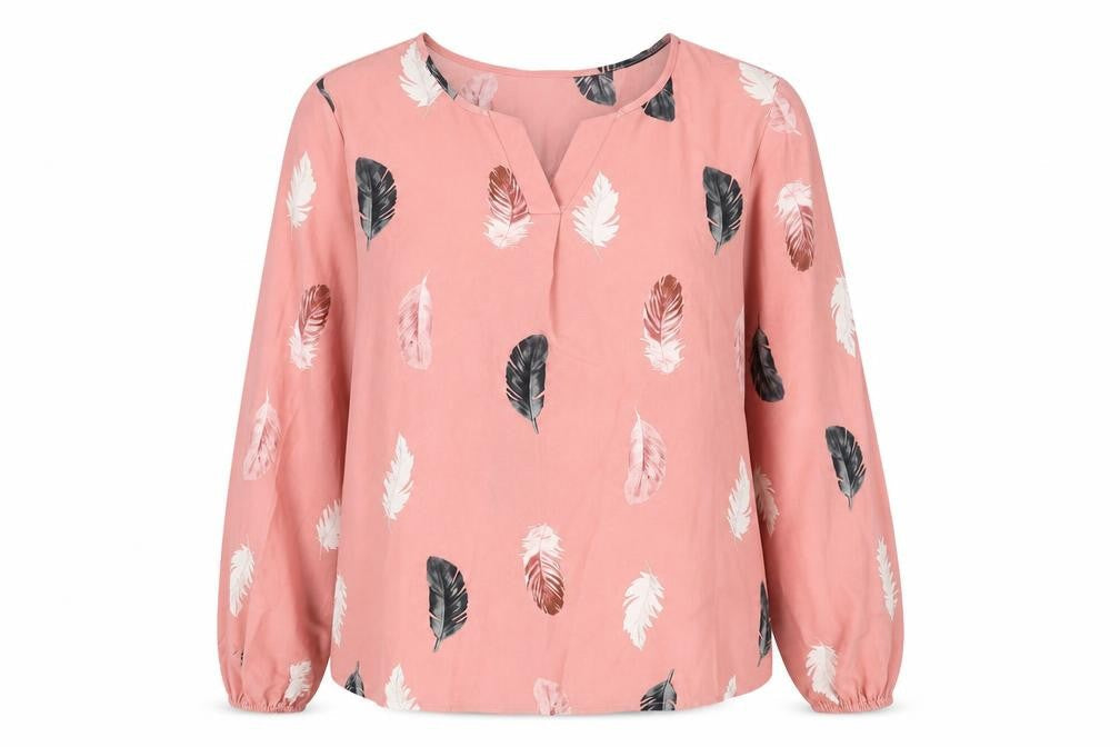 Womens UK Size XL SheIn Pink Basic Blouse