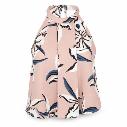 Womens UK Size 6 Missguided Pink Cropped Tank