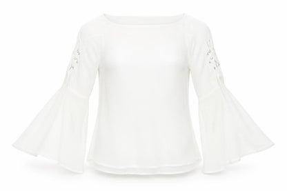 Womens UK Size 6 Topshop Black Basic Blouse