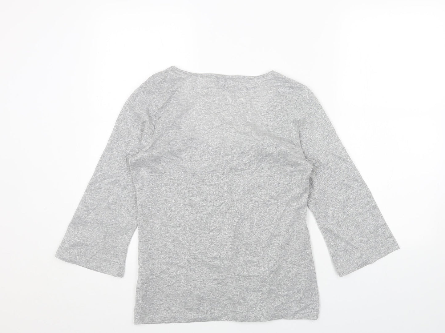 Womens UK Size 12 Per Una Grey Pullover Jumper