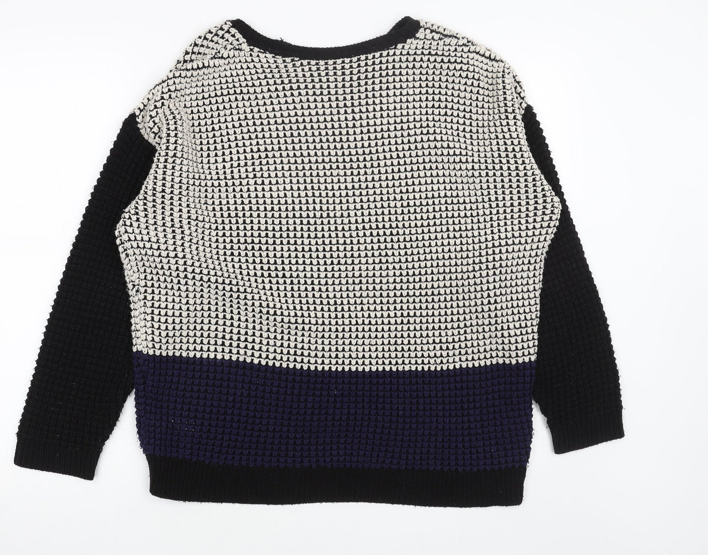 Womens UK Size 8 Topshop Black Pullover Jumper