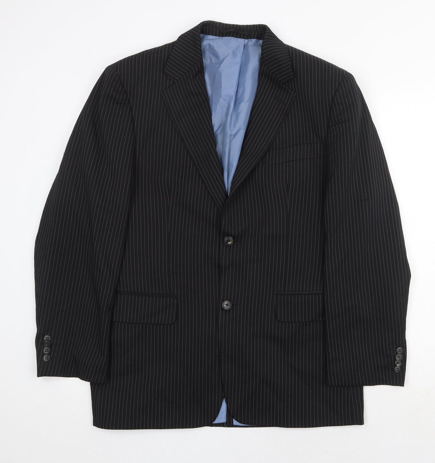 Mens UK Size 40 Preworn Regular Black Suit Jacket