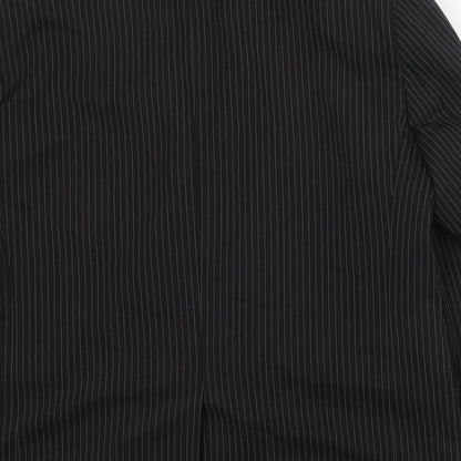 Mens UK Size 40 Preworn Regular Black Suit Jacket