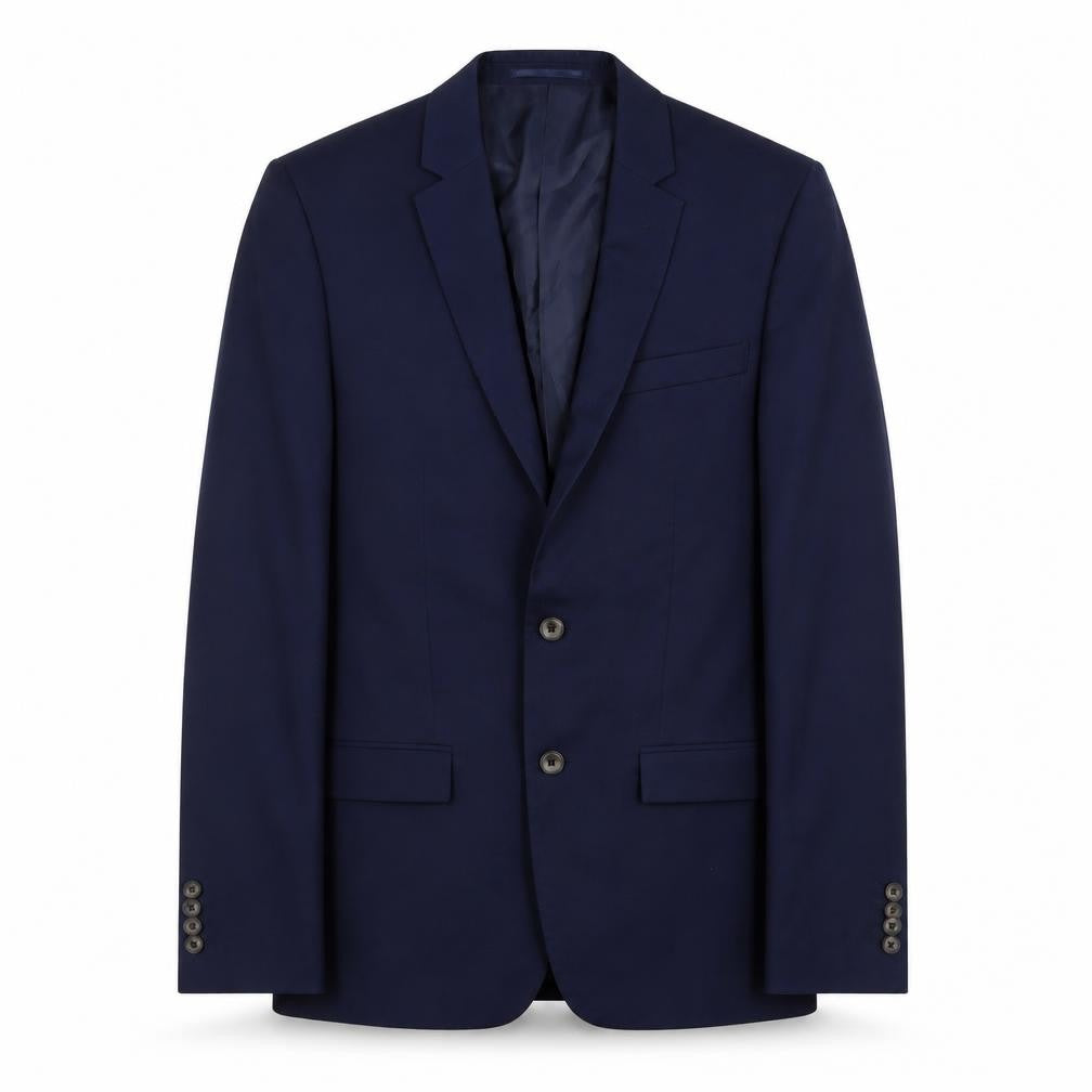 Mens UK Size 38 River Island Regular Blue Suit Jacket
