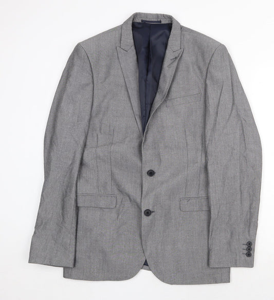 Mens UK Size 40 NEXT Regular Grey Suit Jacket