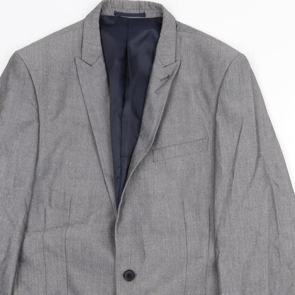 Mens UK Size 40 NEXT Regular Grey Suit Jacket