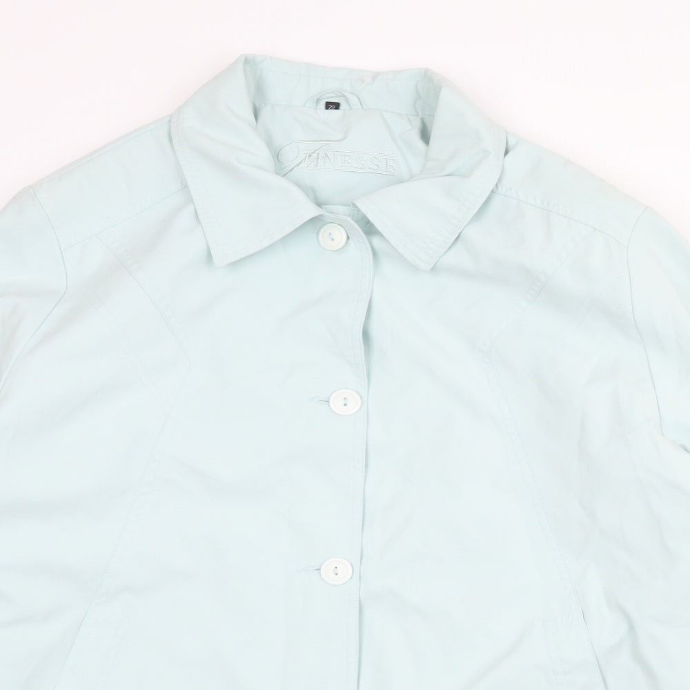 Womens UK Size 22 Finesse Green Jacket