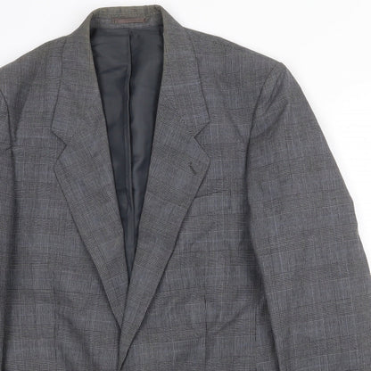 Mens UK Size 38 Canda Regular Grey Suit Jacket