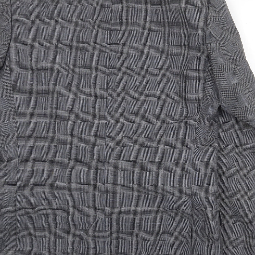Mens UK Size 38 Canda Regular Grey Suit Jacket