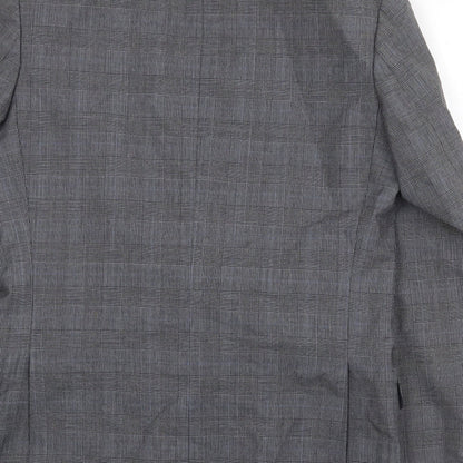 Mens UK Size 38 Canda Regular Grey Suit Jacket