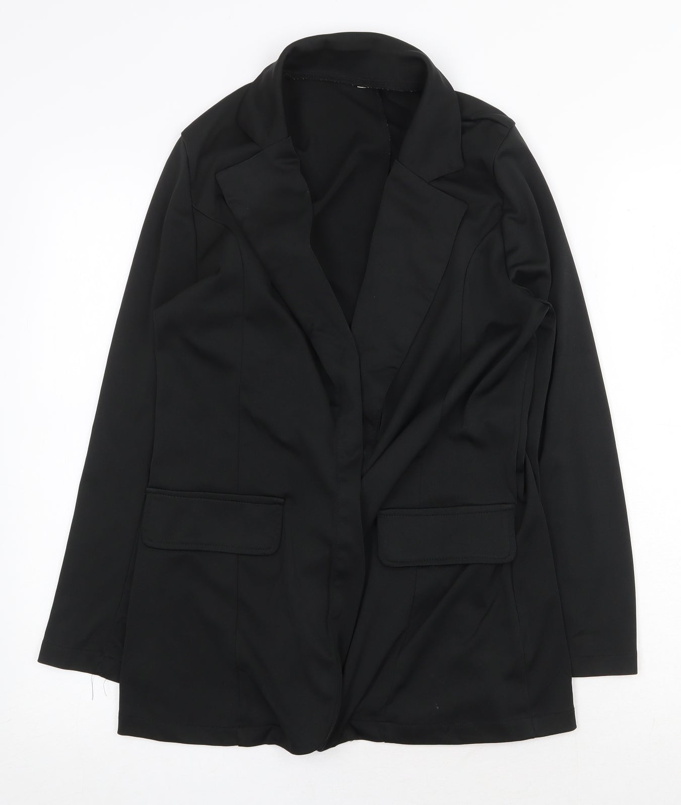 Womens UK Size S Preworn Black Jacket
