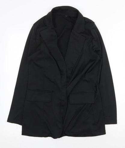 Womens UK Size S Preworn Black Jacket