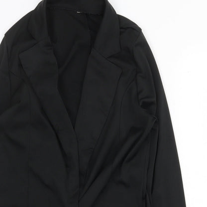 Womens UK Size S Preworn Black Jacket