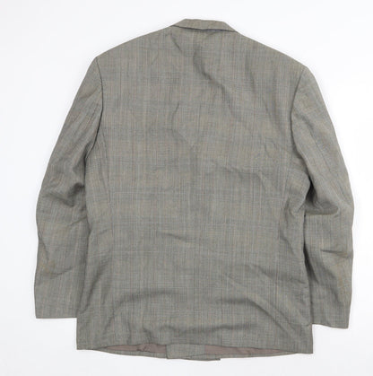 Mens UK Size 38 Principles Regular Grey Suit Jacket