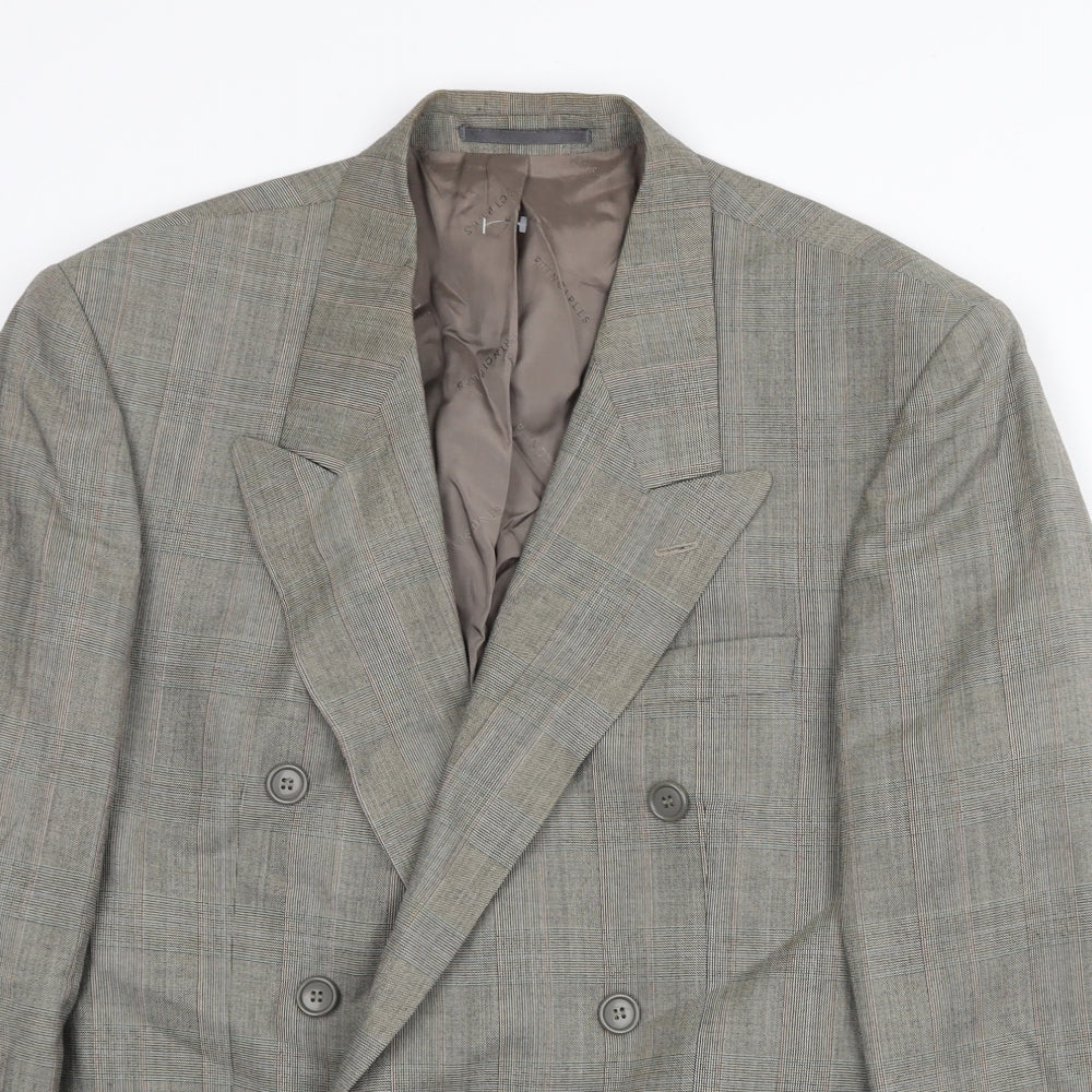 Mens UK Size 38 Principles Regular Grey Suit Jacket