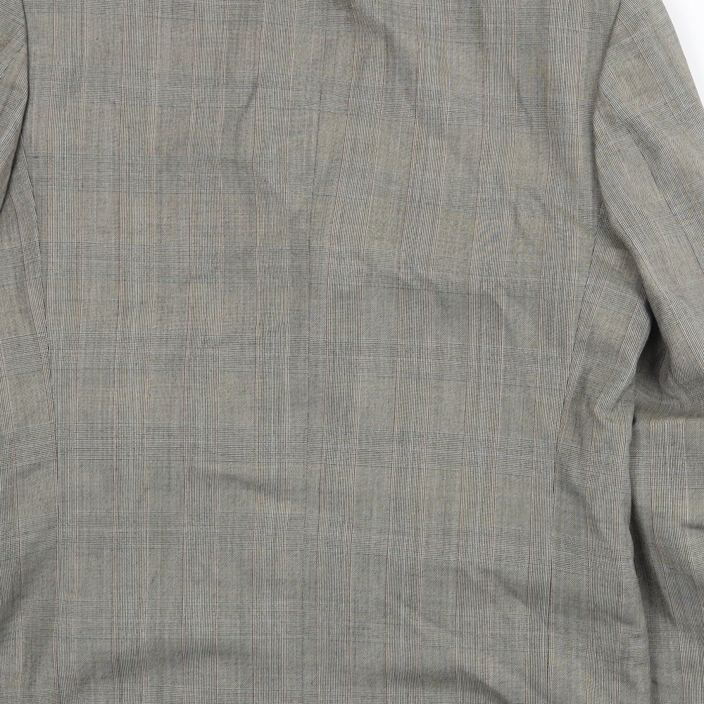 Mens UK Size 38 Principles Regular Grey Suit Jacket