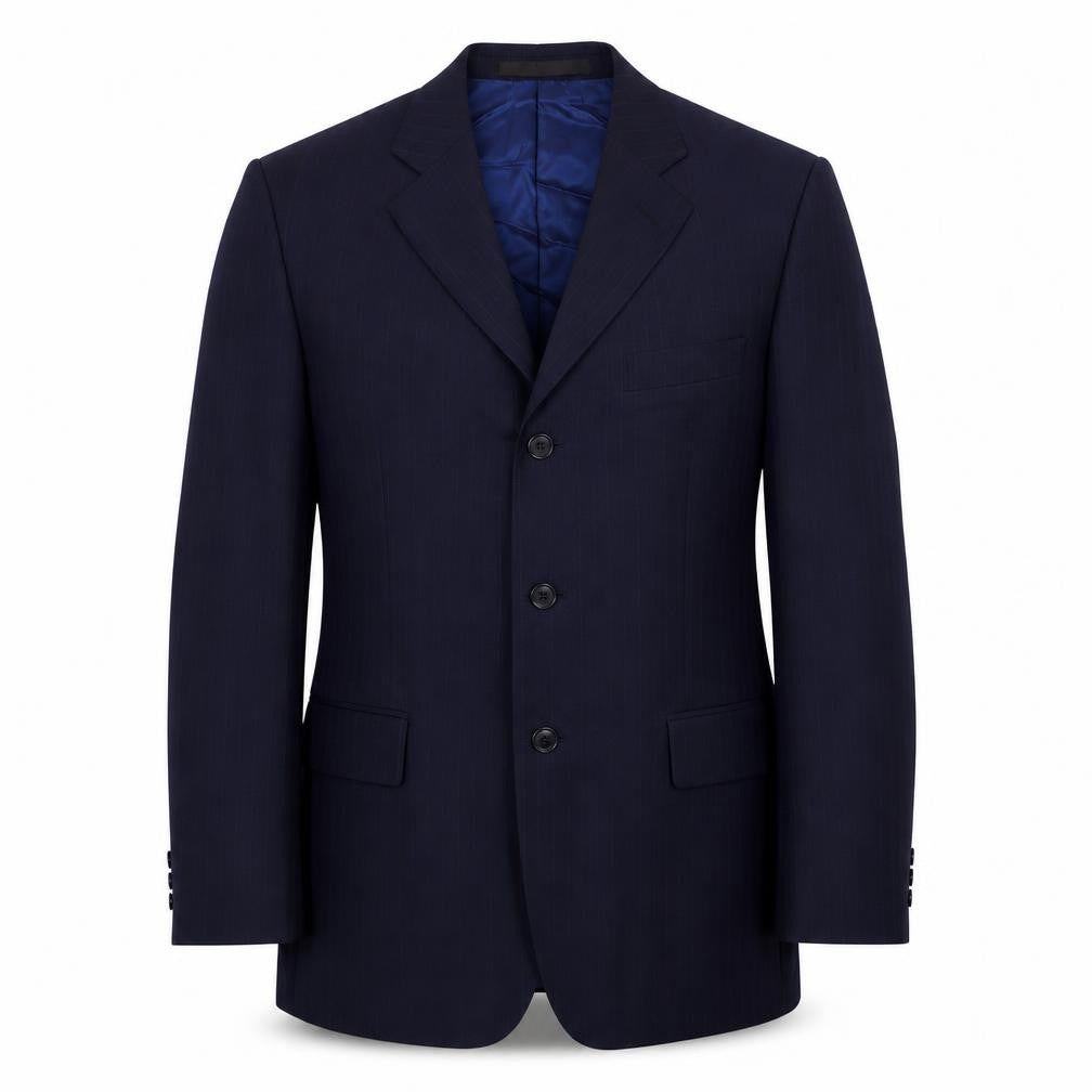 Mens UK Size 40 Marks and Spencer Regular Blue Suit Jacket
