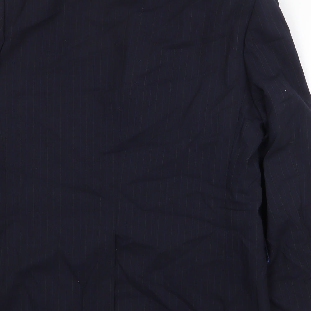 Mens UK Size 40 Marks and Spencer Regular Blue Suit Jacket