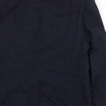 Mens UK Size 40 Marks and Spencer Regular Blue Suit Jacket