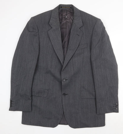 Mens UK Size 40 Marks and Spencer Regular Grey Suit Jacket