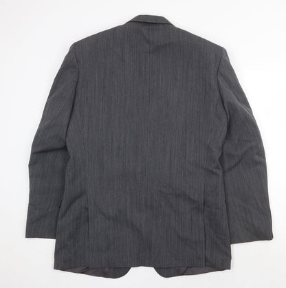Mens UK Size 40 Marks and Spencer Regular Grey Suit Jacket