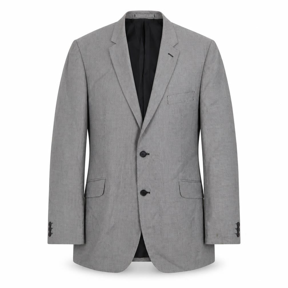 Mens UK Size 46 Burton Regular Grey Suit Jacket