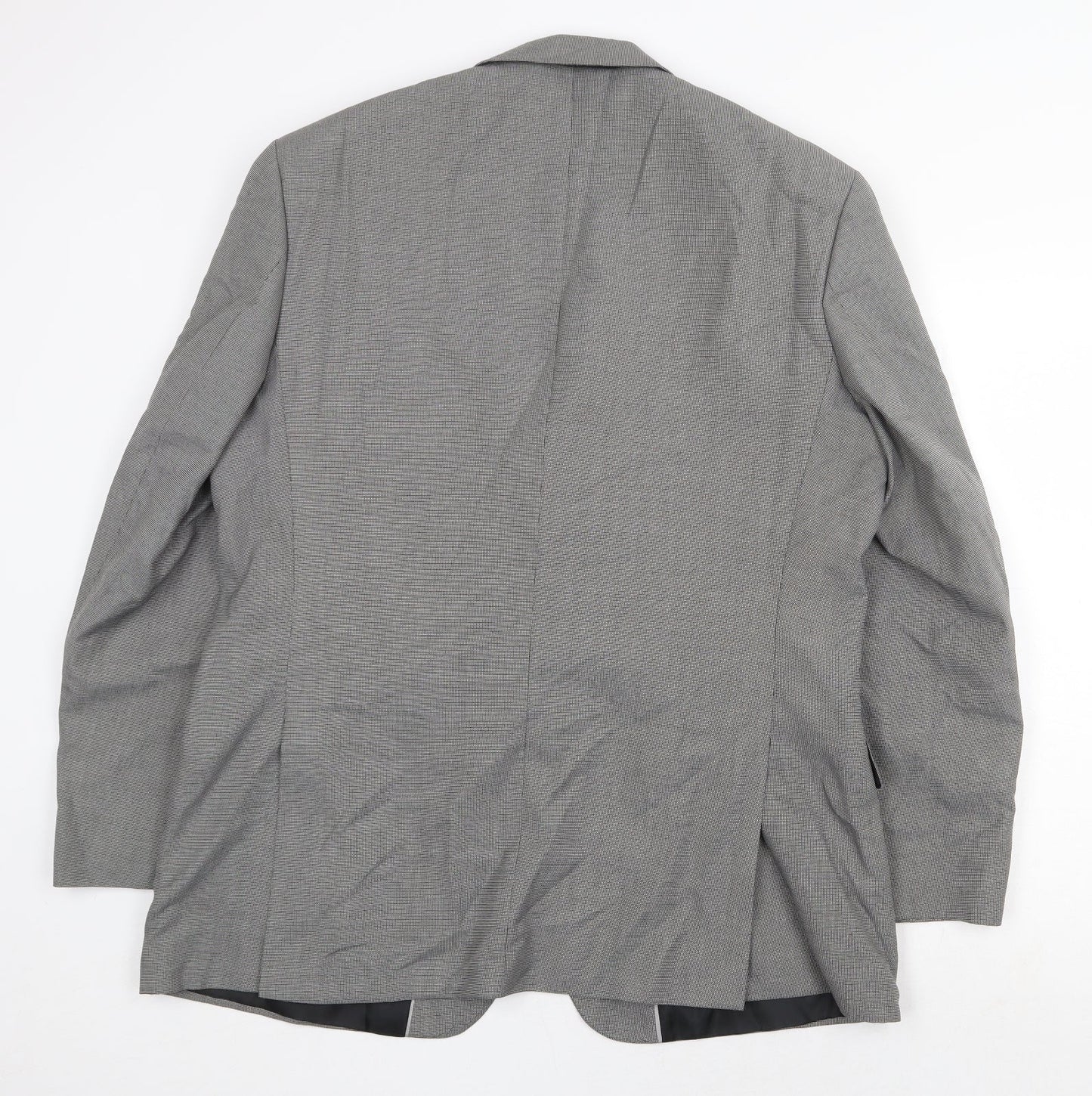 Mens UK Size 46 Burton Regular Grey Suit Jacket