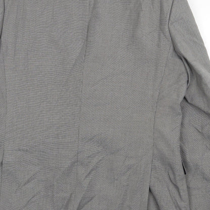 Mens UK Size 46 Burton Regular Grey Suit Jacket