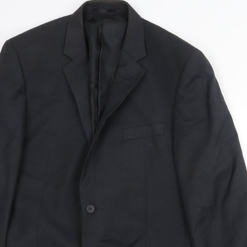 Mens UK Size 42 Karl Jackson Regular Grey Suit Jacket