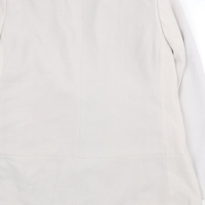 Ann Harvey Womens Grey Jacket Blazer Size 16