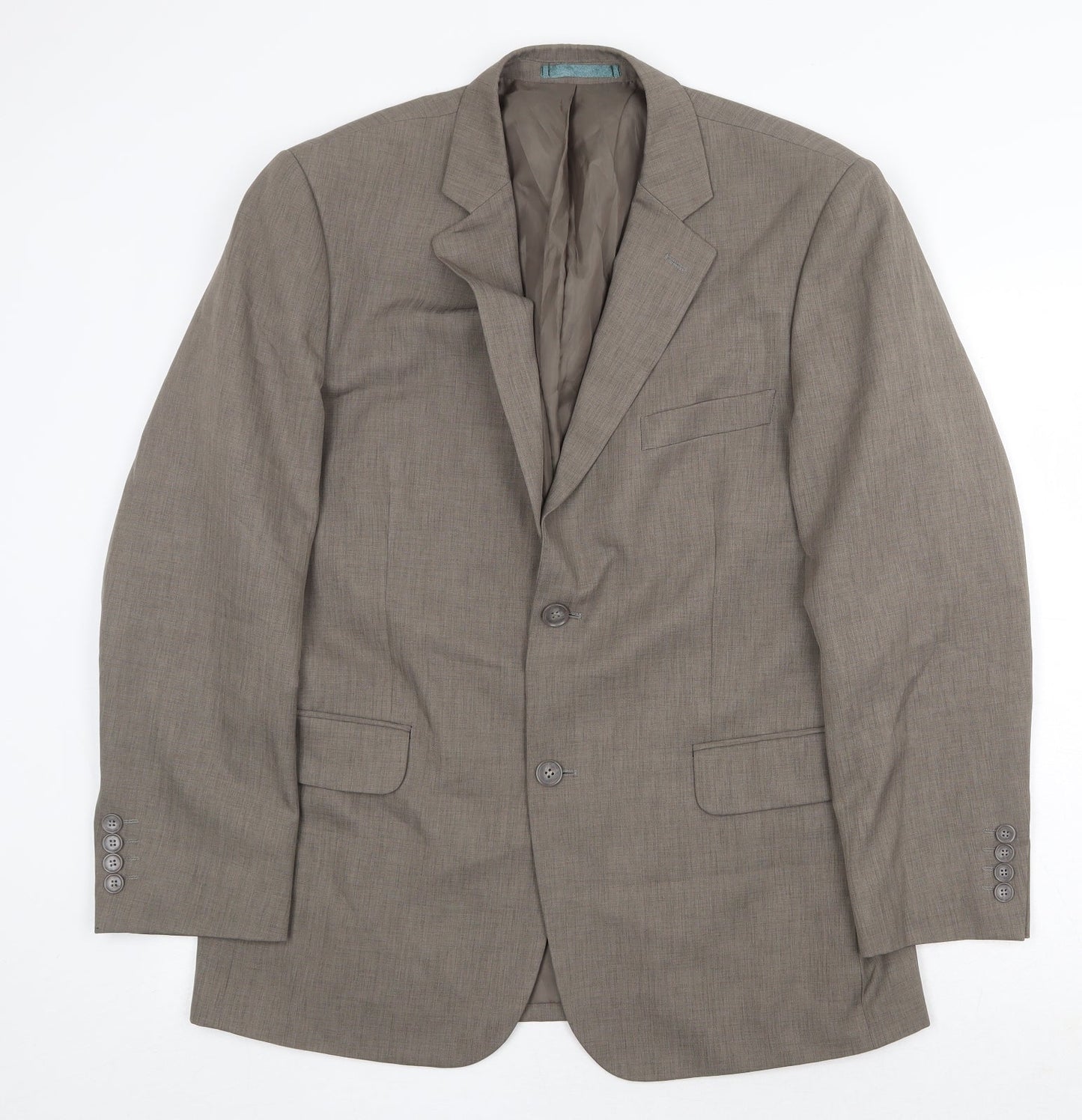 Mens UK Size 40 Taylor and Wright Regular Brown Suit Jacket