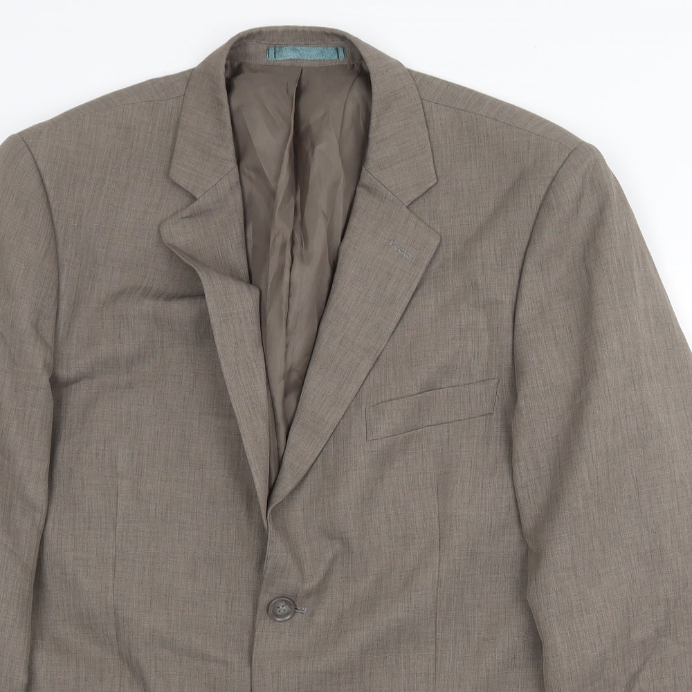 Mens UK Size 40 Taylor and Wright Regular Brown Suit Jacket