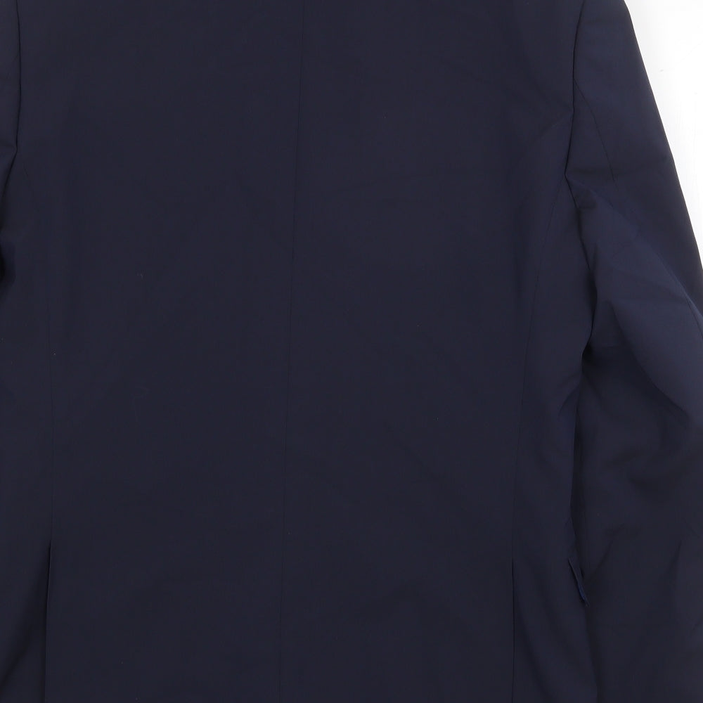 Mens UK Size 38 Marks and Spencer Regular Blue Suit Jacket